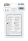 Preview: Ultimate Guard Classic Soft Sleeves Japanische Größe Transparent (100)